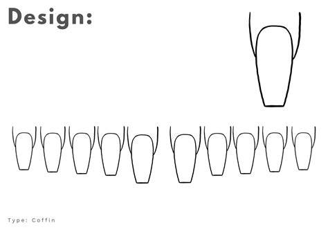 Printable Fingernail Stencils