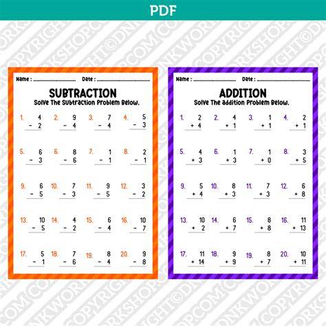 Printable First Grade Worksheets