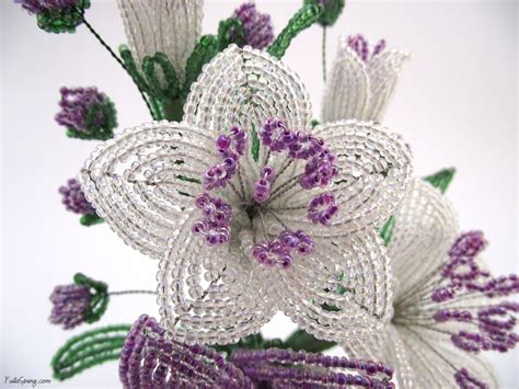 Printable Flower Beading Patterns