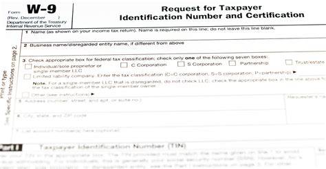 Printable Form W 9