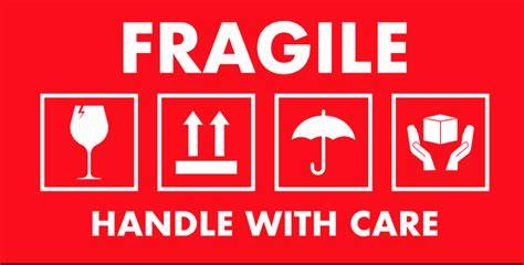 Printable Fragile Stickers