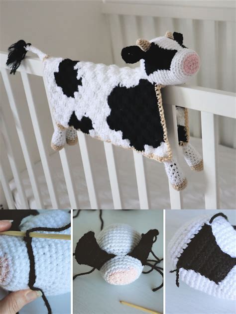 Printable Free Crochet Cow Blanket Pattern