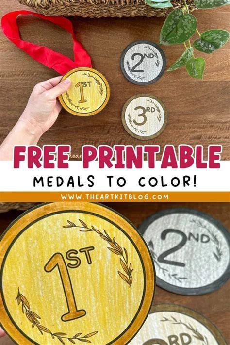 Printable Free Printable Olympic Medals