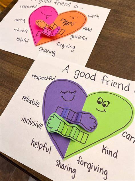 Printable Friendship Activities