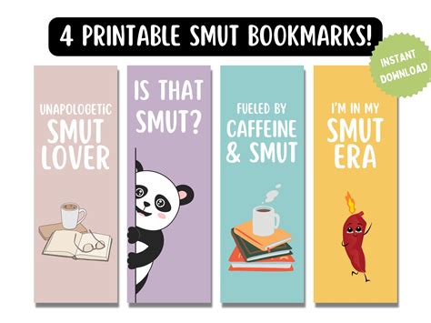 Printable Funny Bookmarks