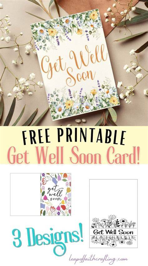 Printable Get Well Cards Free