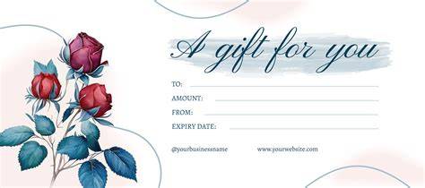 Printable Gift Certificate Free