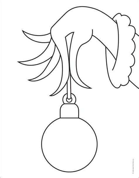 Printable Grinch Hand