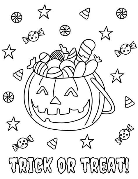 Printable Halloween Coloring Page