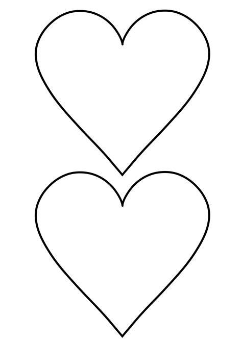 Printable Heart Templates