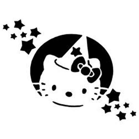 Printable Hello Kitty Pumpkin Stencil