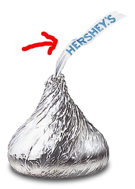 Printable Hershey Kiss Tag