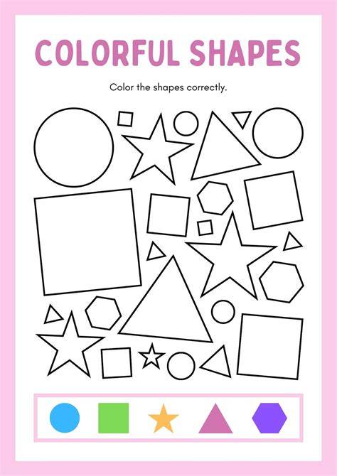Printable Homework For Preschoolers