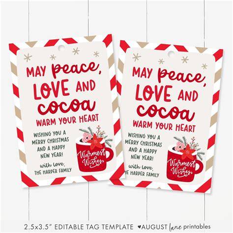 Printable Hot Cocoa Tags