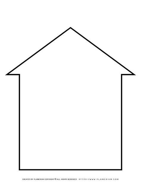 Printable House Template