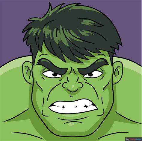 Printable Hulk Face