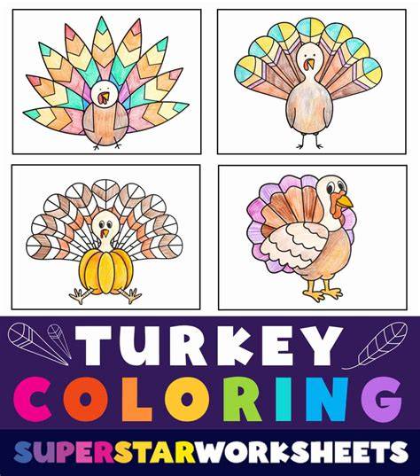 Printable Images Of Turkeys