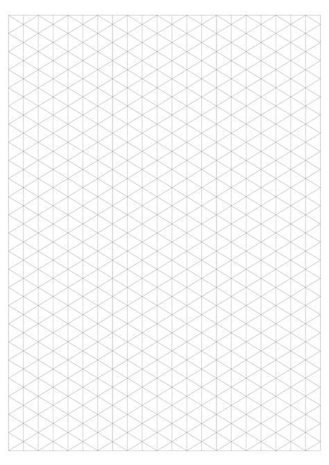 Printable Isometric Paper