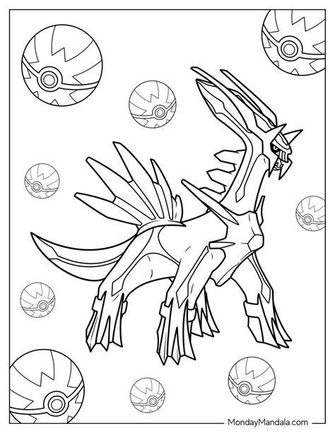 Printable Legendary Pokemon Coloring Pages