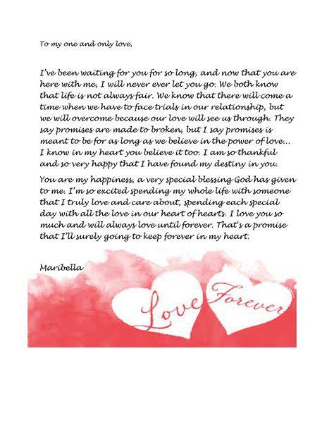 Printable Love Letters