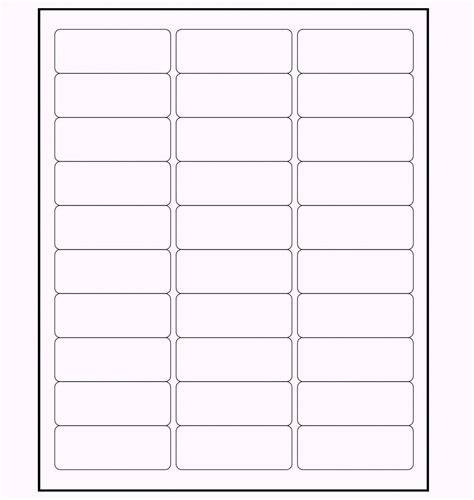 Printable Mailing Label Template