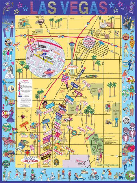 Printable Map Of Las Vegas
