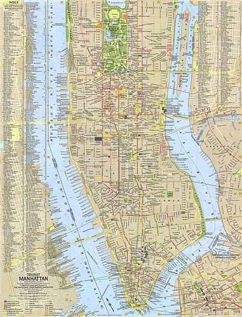 Printable Map Of Manhattan Streets
