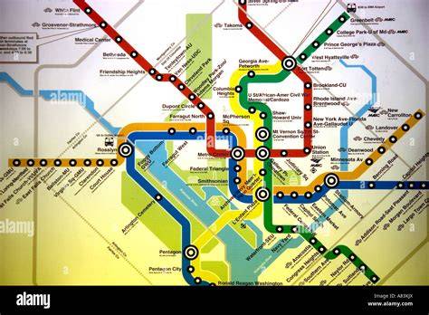 Printable Map Of Washington Dc Metro