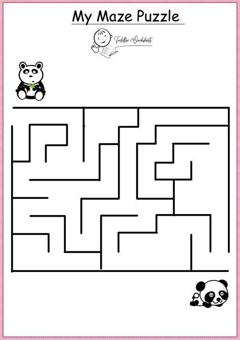 Printable Mazes For Kindergarten