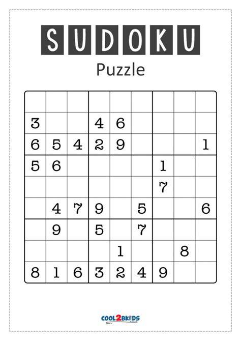 Printable Medium Sudoku
