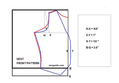 Printable Mens Vest Pattern Free