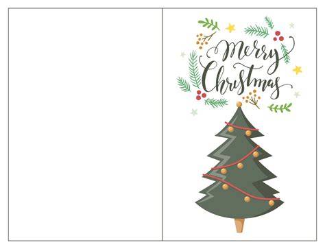 Printable Merry Christmas Card