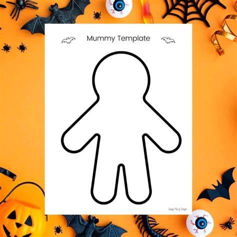 Printable Mummy Template
