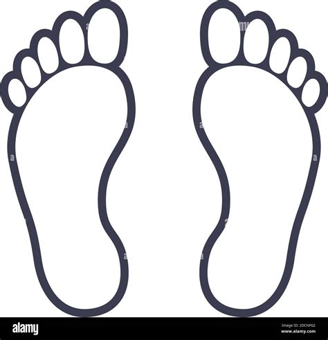 Printable Outline Of A Footprint