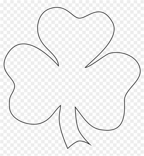 Printable Outline Of A Shamrock