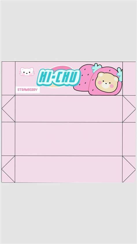 Printable Paper Squishy Template