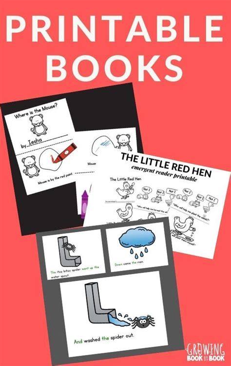 Printable Picture Books