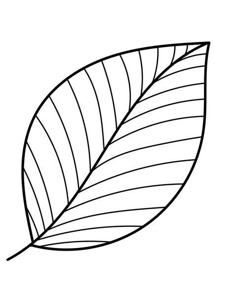 Printable Picture Of A Leaf