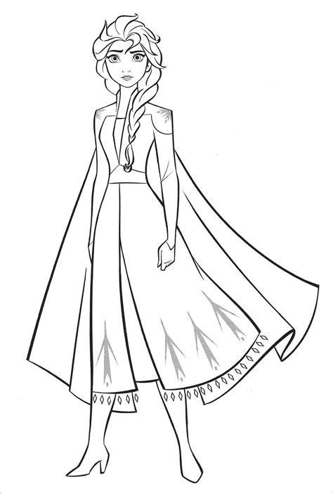 Printable Picture Of Elsa From Frozen