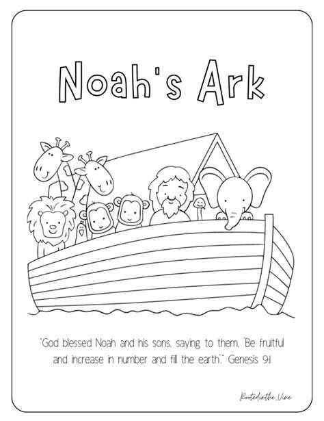 Printable Pictures Of Noah S Ark