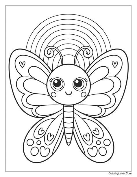 Printable Pictures To Color Of Butterflies
