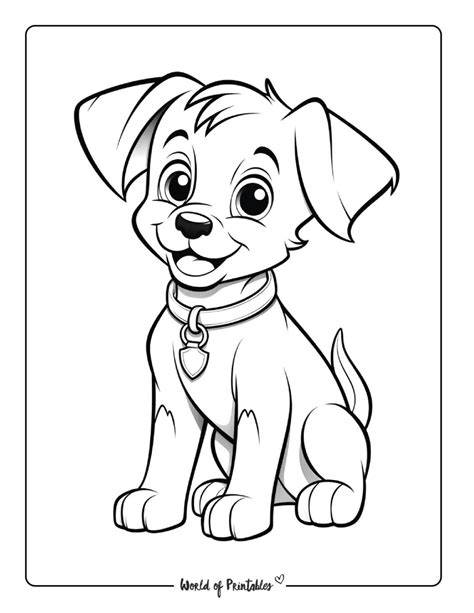 Printable Pictures To Color Of Dogs