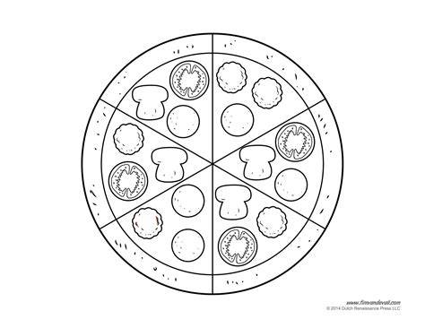Printable Pizza Template