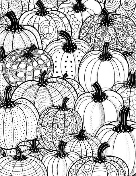 Printable Pumpkin Coloring Sheets