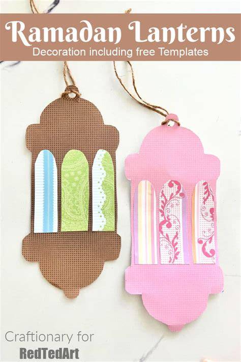 Printable Ramadan Lantern Template