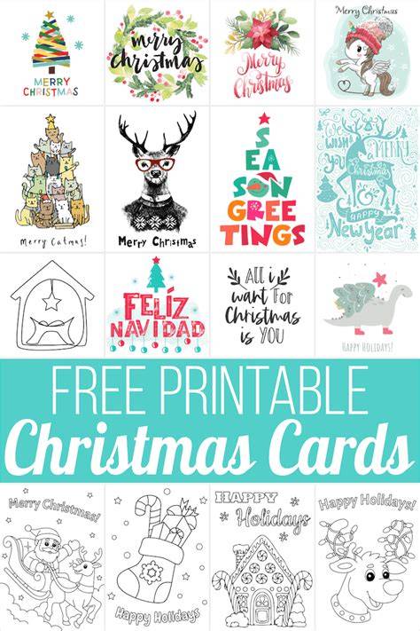 Printable Recipe Cards For Christmas