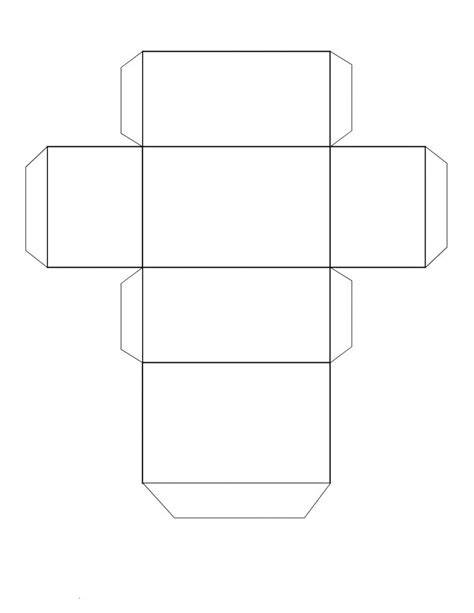 Printable Rectangular Prism Net