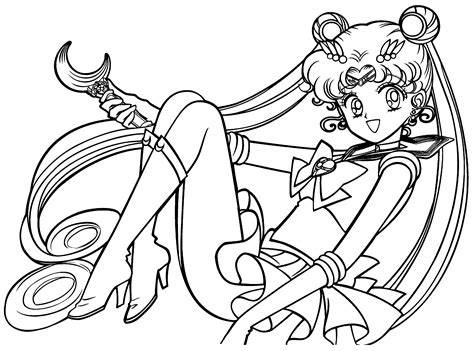 Printable Sailor Moon Coloring Pages