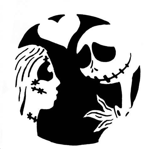 Printable Sally Pumpkin Stencil