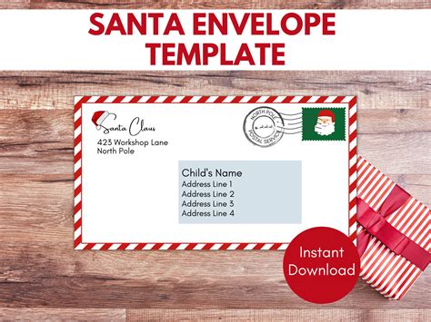 Printable Santa Address
